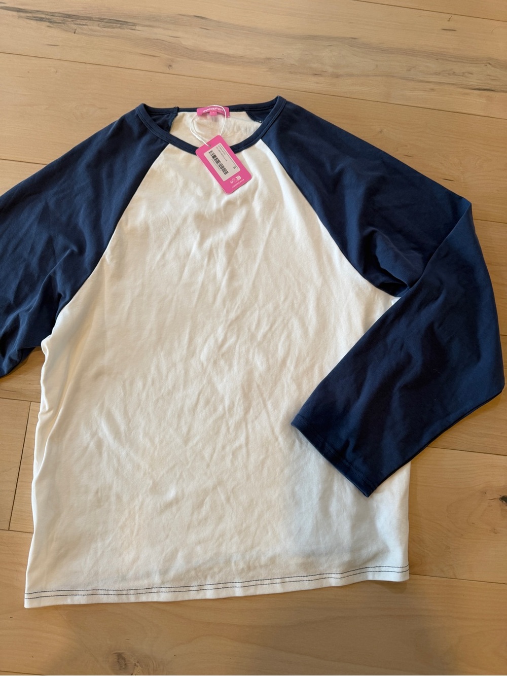 NWT Edikted Women's Oversized Raglan Long Sleeve T Shirt size Small